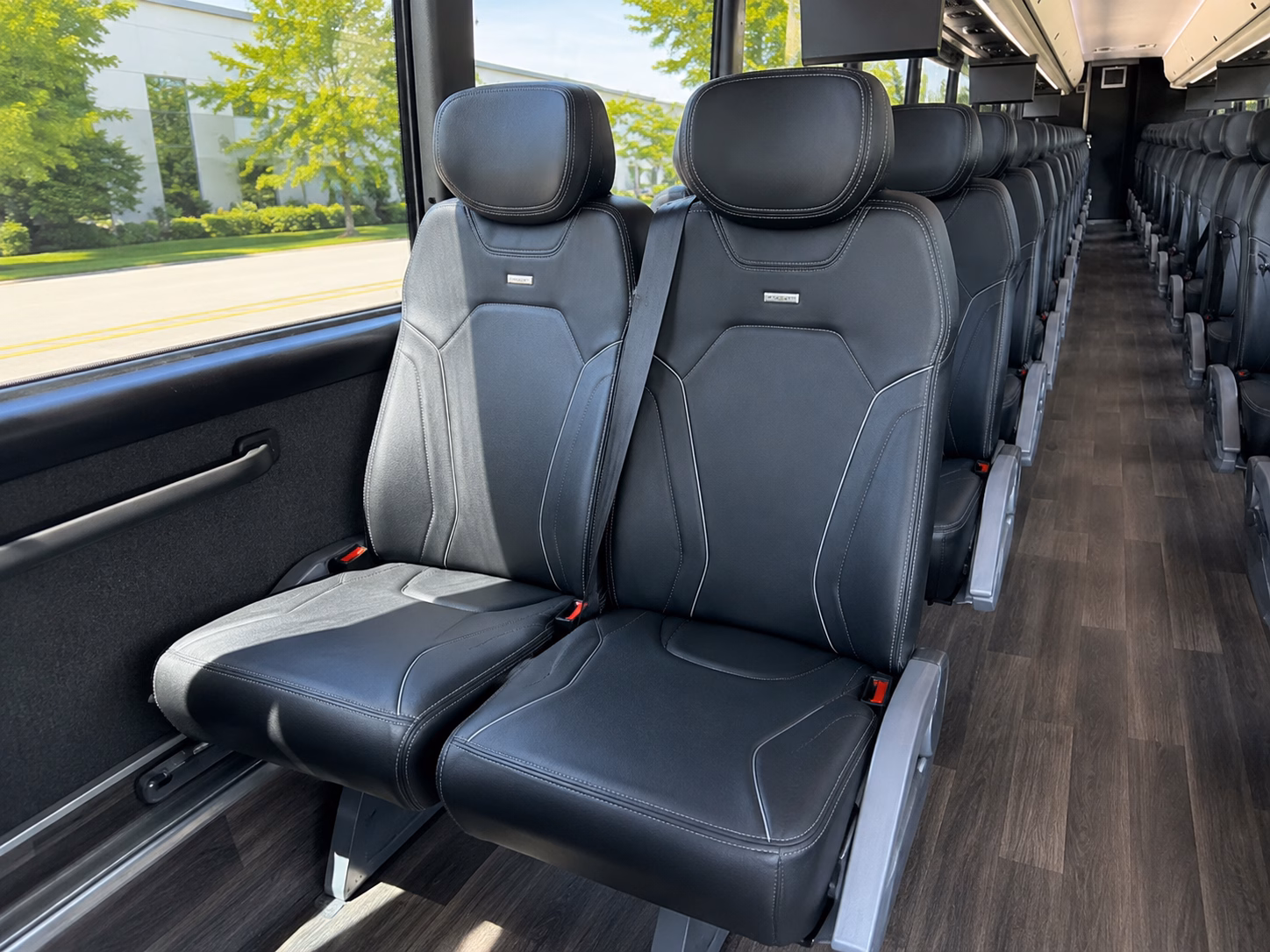 lake elsinore charter bus interior