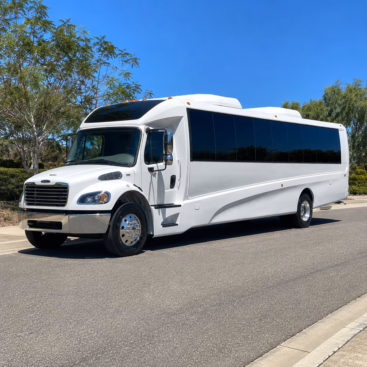 white black or silver find the bus that matches your prom night look