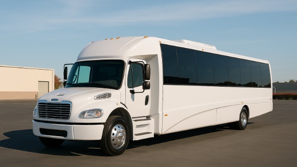 Exterior of Charter Bus Company Lake Elsinore's 15 Passenger Minibus in Lake Elsinore