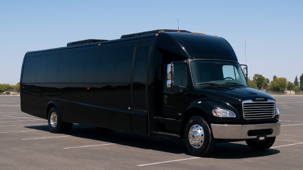 Exterior of Charter Bus Company Murrieta's 18 Passenger Minibus in Murrieta