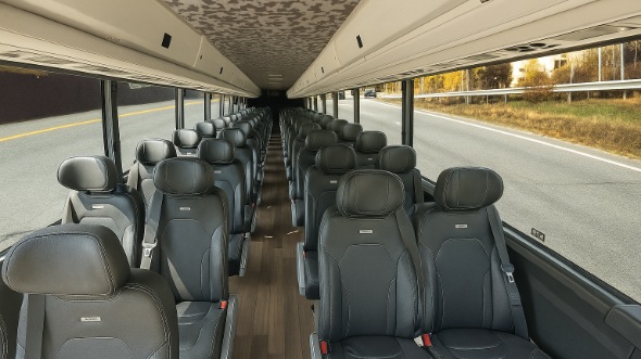 lake elsinore 15 passenger minibus inside