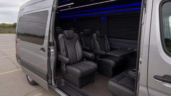 lake elsinore sprinter van with driver rental