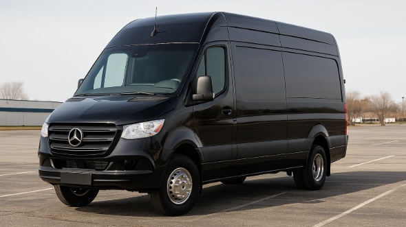 Exterior of Charter Bus Company Lake Elsinore's Sprinter Limo in Lake Elsinore